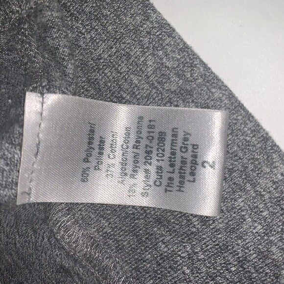 CURRENT‎ Elliott Womens Size 2 Long Sleeve Graphic Tee Animal Print - Picture 5 of 5